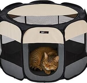 Foldable Soft Pet Playpen Indoor Pet